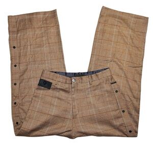 9dcc NEW Men’s Premium Glen Tear
Away Plaid Trousers Wool Blend 34 Dark
Academia